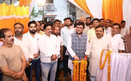 Hardoi : राज्यमंत्री नितिन अग्रवाल ने हरदोई को दी 490 लाख रुपये के विकास कार्यों की सौगात, 40 परियोजनाओं का हुआ लोकार्पण