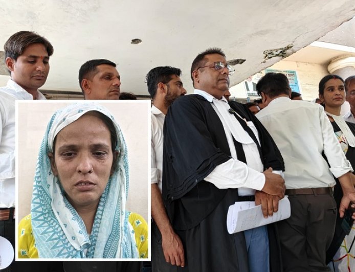 Sambhal: पति पर सोते वक्त उंडेला तेजाब, दोनों आंखों की रोशनी छिनी; पत्नी को उम्रकैद, 1.75 लाख का जुर्माना।