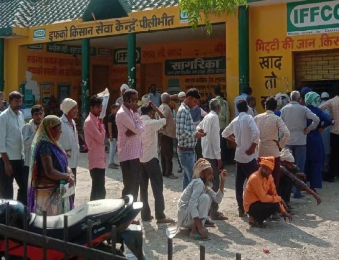 Lakhimpur- Kheri : बारिश के बाद यूरिया की किल्लत, सहकारी समितियों पर खाद खत्म होने से महंगे दामों पर खरीदने को मजबूर किसान