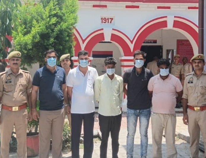 Saharanpur : टोल प्लाजा पर हंगामा और मारपीट करने के मामले में पांच उपद्रवी गिरफ्तार