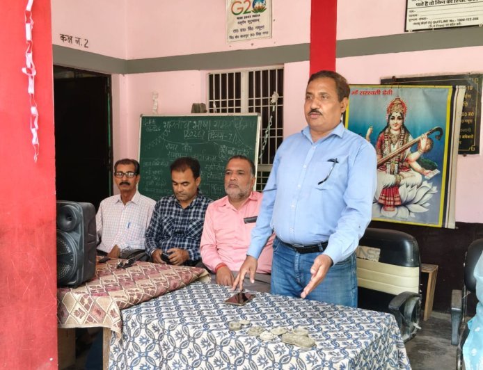 Bajpur : राजकीय प्राथमिक विद्यालय नमूना में सात दिवसीय भाषा समर कैंप का समापन, बाल मेला और सामुदायिक सम्मेलन आयोजित