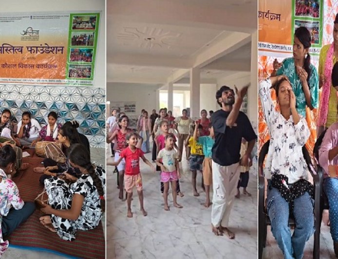 Hardoi: अस्तित्व फाउंडेशन के प्रशिक्षण शिविर में कौशल विकास और आत्मरक्षा पर जोर