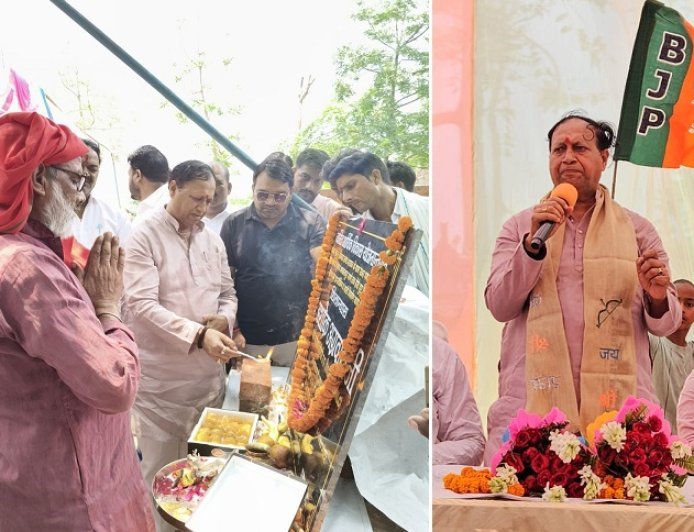 Hardoi: भरावन को मिली करीब दो करोड़ की विकास परियोजनाओं की सौगात, एमएलसी अशोक अग्रवाल ने किया शिलान्यास