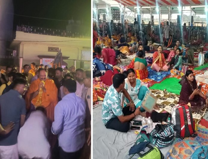 Ballia: शिव महापुराण की आज से बहेगी कथा सरिता, तैयार हुआ विशाल पंडाल, देर शाम पहुंचे कथावाचक प्रदीप मिश्रा