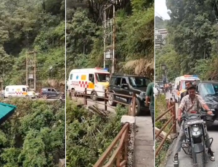 Mussoorie: मसूरी में जाम बना जिंदगी पर भारी, एंबुलेंस को आईटीबीपी मार्ग से पहुंचाया गया देहरादून