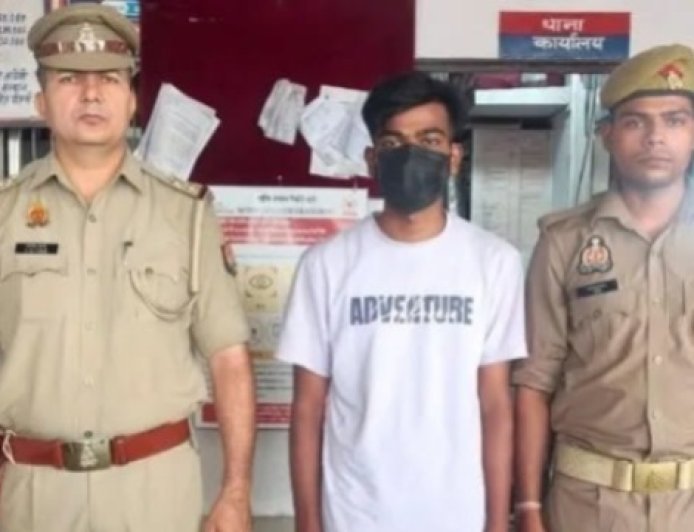हापुड़ में पुलिसिया दबिश और बुलडोजर का खौफ- 7 दिनों से फरार मुख्य आरोपी अरमान आखिरकार गिरफ्तार