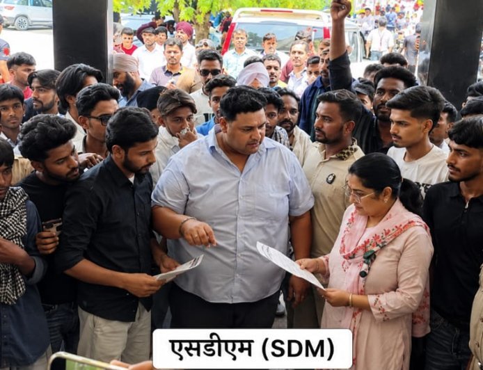Bajpur : भ्रष्टाचार और पेपर लीक के खिलाफ युवा कांग्रेस ने राष्ट्रपति को भेजा ज्ञापन
