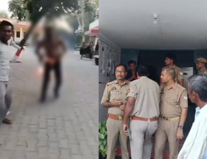 Sambhal : थाना परिसर में खुद को आग लगाने वाले ग्रामीण की दिल्ली एम्स में मौत, गांव बना पुलिस छावनी