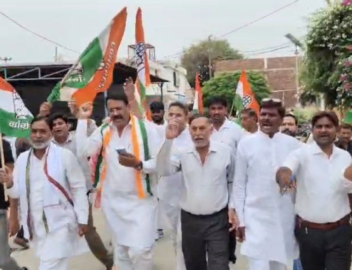 Sambhal : राम मंदिर चंदा घोटाले के आरोपों पर कांग्रेस का हल्ला बोल, दोषियों पर FIR और सख्त कार्रवाई की मांग