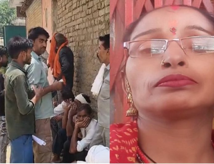Hardoi : लखनऊ-पलिया राजमार्ग पर अज्ञात वाहन ने बाइक को मारी टक्कर, मायके से ताजिया देखकर लौट रही महिला की मौत, पति और बेटा घायल