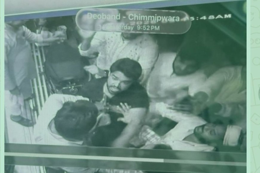 Deoband : मीना बाजार में कपड़ा व्यापारी के बेटे पर हमला, दो आरोपी पुलिस की हिरासत में
