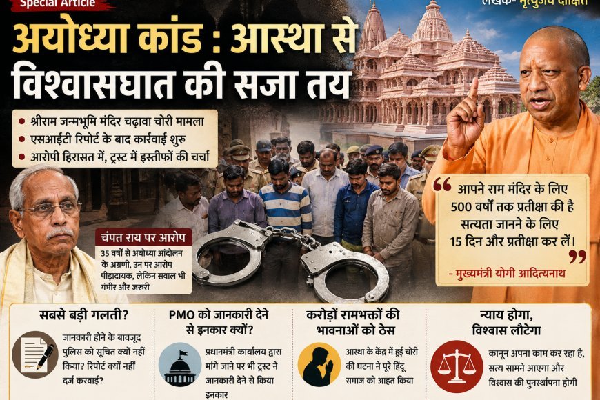 Special Article : चढ़ावा चोरी प्रकरण- होने लगा दूध का दूध और पानी का पानी