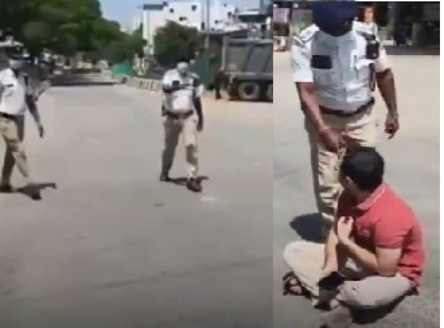 ओल्ड एयरपोर्ट रोड पर वीआईपी मूवमेंट के कारण लगा कई किलोमीटर लंबा जाम, प्रसव पीड़ा से तड़पती पत्नी को देख पति ने बीच सड़क पर शुरू किया धरना