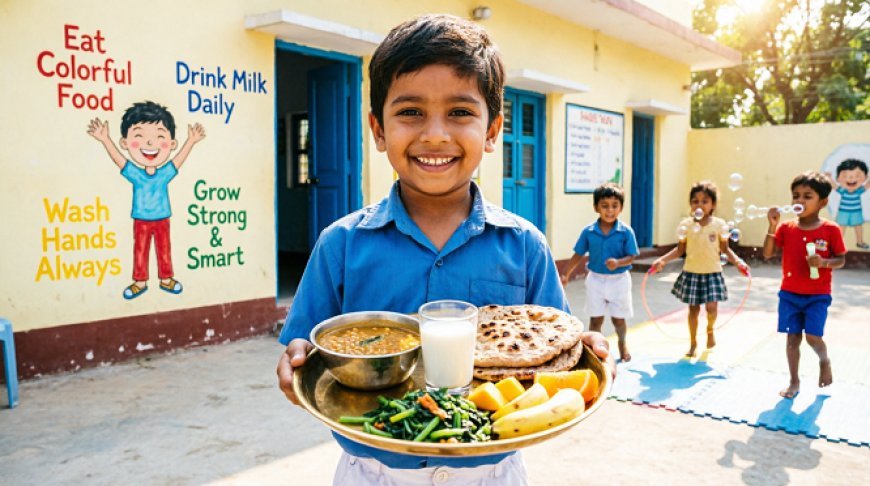 Nutrition Special: पोषण से कुपोषण पर वार: योगी सरकार की पौष्टिक थाली से मजबूत हो रही नई पीढ़ी।