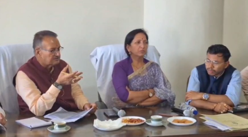 मसूरी में पानी की किल्लत  पर मंत्री का सख्त रुख अफसरों को फटकार, 48 घंटे में आपूर्ति दुरुस्त करने के निर्देश।