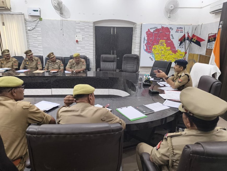 Hardoi : हरदोई में सड़क दुर्घटनाओं को रोकने के लिए समीक्षा बैठक