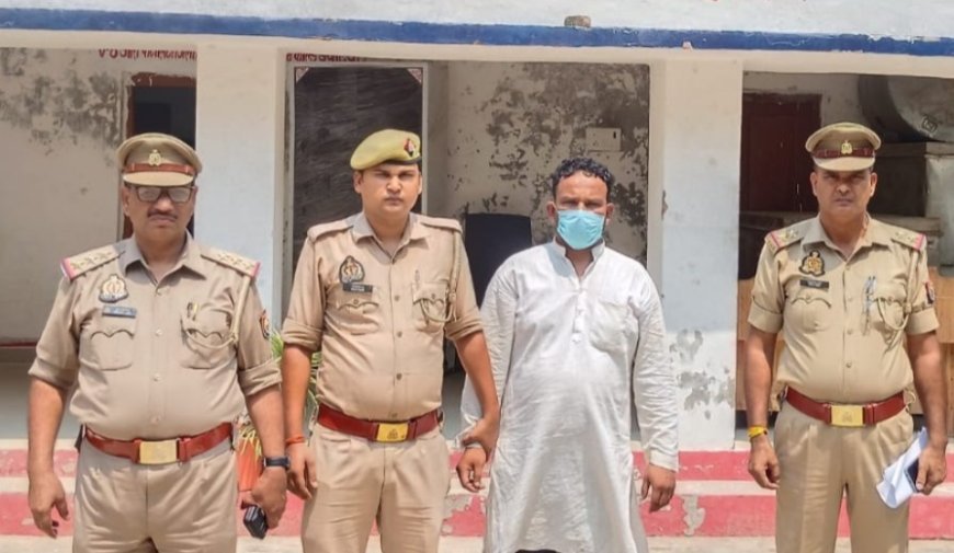 Hardoi : हरदोई में गैंगस्टर एक्ट का आरोपी गिरफ्तार, पशु चोरी के संगठित गिरोह का है सदस्य