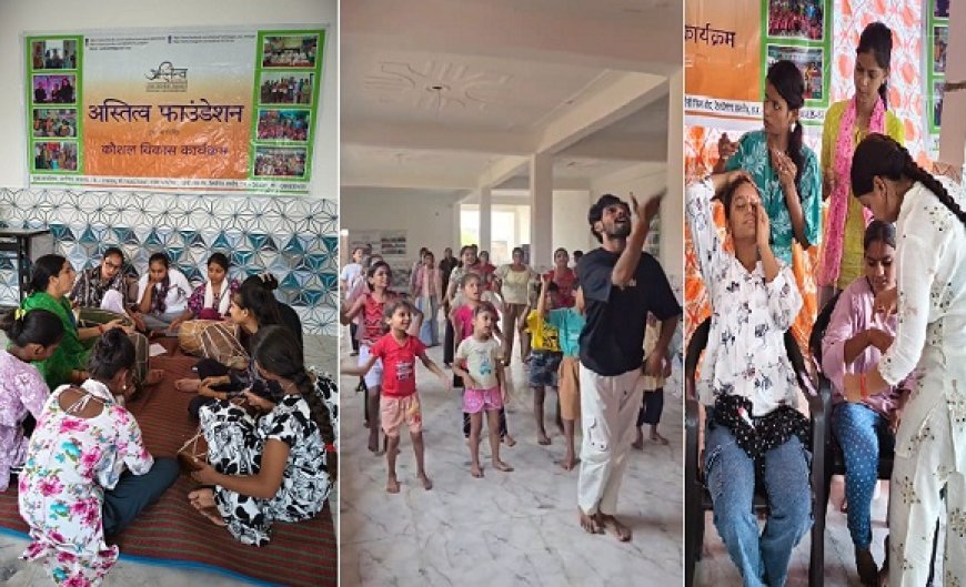 Hardoi: अस्तित्व फाउंडेशन के प्रशिक्षण शिविर में कौशल विकास और आत्मरक्षा पर जोर