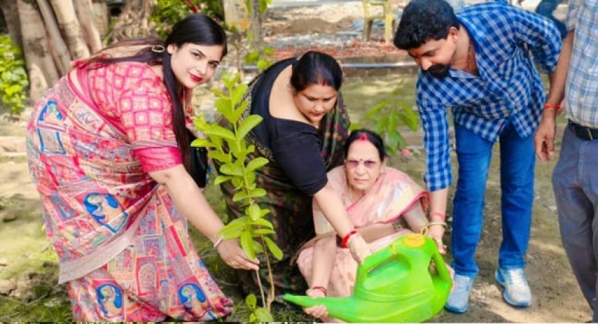 Hardoi: विश्व पर्यावरण दिवस पर कुबेर लाल जन सेवा संस्थान ने दिया हरियाली का संदेश, किया पौधरोपण