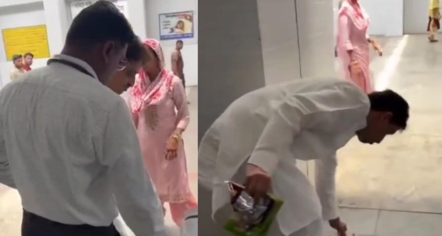 Saharanpur : सहारनपुर मेडिकल कॉलेज में सांसद इमरान मसूद ने किया औचक निरीक्षण, गंदगी मिलने पर खुद साफ की और अफसरों को टोका