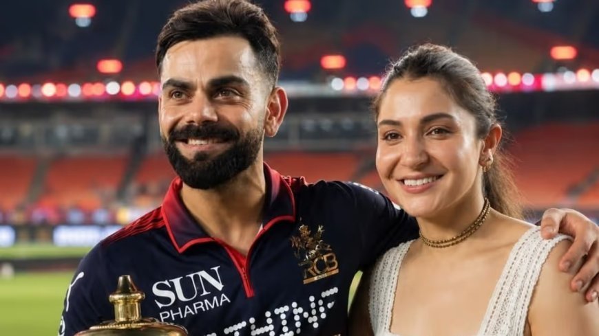 IPL फाइनल के दौरान अनुष्का शर्मा के गले में सजी तुलसी की माला बनी चर्चा का केंद्र, सादगी ने जीता प्रशंसकों का दिल