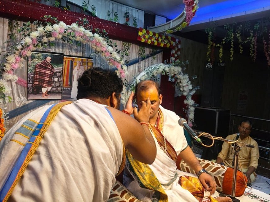 Hardoi: बाबा श्री नीम करोली पंचवटी आश्रम के वार्षिक महोत्सव में दूसरे दिन गूंजा संगीतमय सुंदरकांड पाठ
