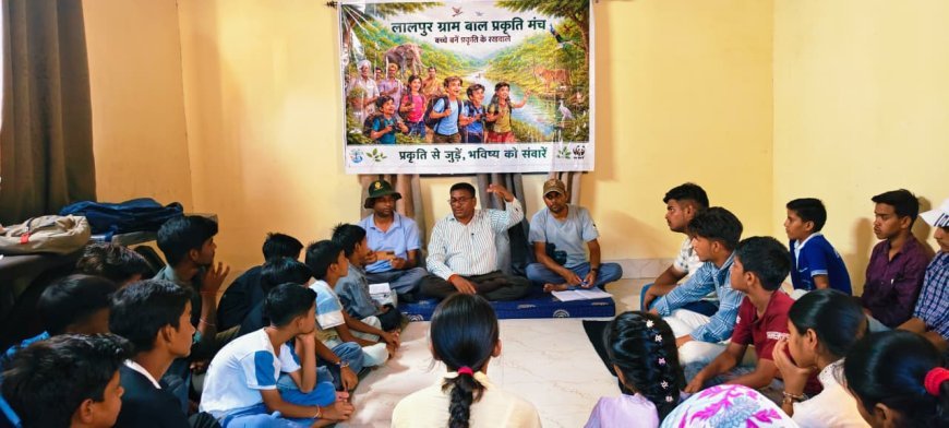 Pilibhit: इडीसी के सदस्यों और  चिल्ड्रन नेचर क्लब के बच्चों ने पीलीभीत टाइगर रिजर्व की सैर, वन एवं वन्य जीवों के  संरक्षण की ली सीख