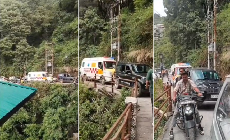Mussoorie: मसूरी में जाम बना जिंदगी पर भारी, एंबुलेंस को आईटीबीपी मार्ग से पहुंचाया गया देहरादून