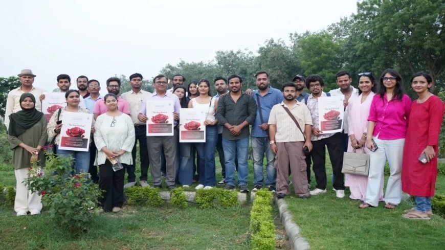 Lucknow : 40 डिग्री तापमान में भी एलडीए के रोज गार्डेन में खिलखिला रहे गुलाब 