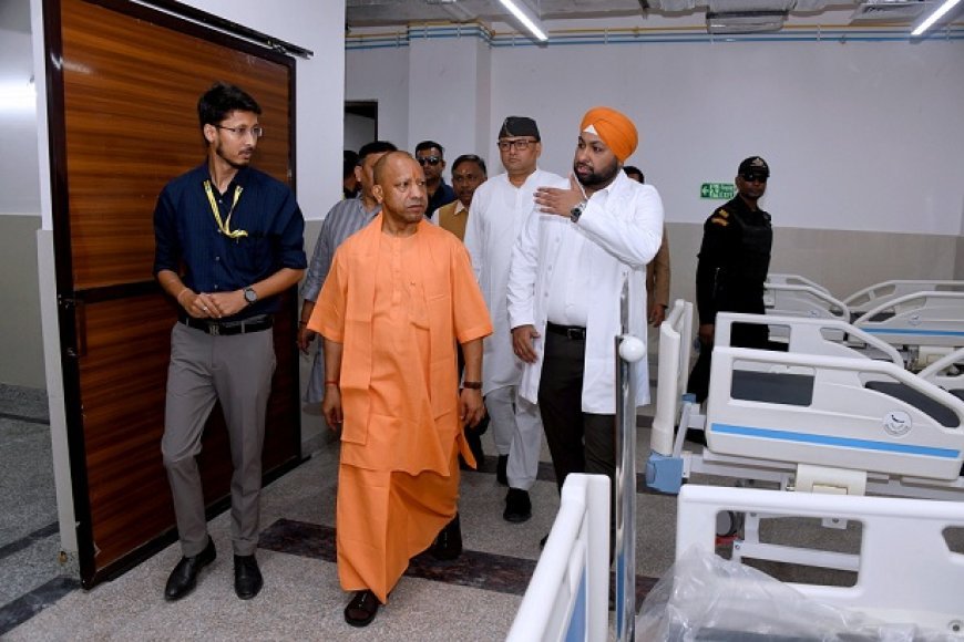 Varanasi: बीएचयू में निर्माणाधीन ‘नेशनल सेंटर फॉर एजिंग’ का सीएम योगी ने किया स्थलीय निरीक्षण