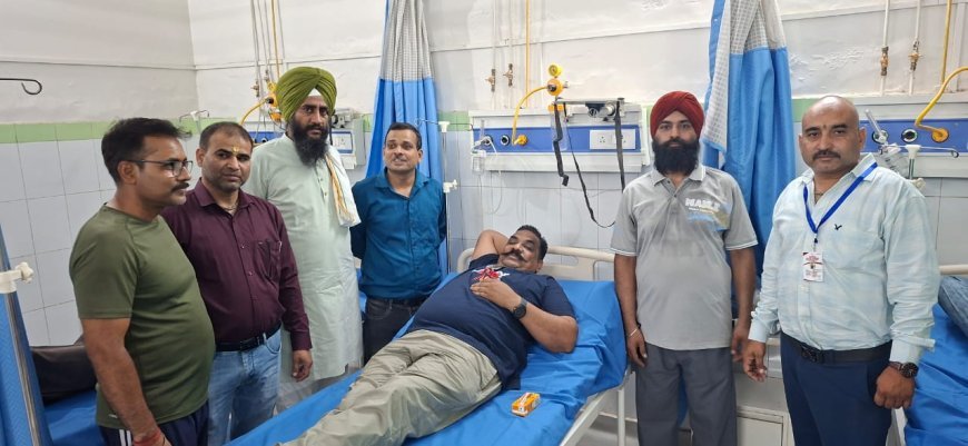 Bajpur : अंतर्राष्ट्रीय योग दिवस पर बाजपुर में स्वैच्छिक रक्तदान शिविर आयोजित, 16 यूनिट रक्त हुआ इकट्ठा