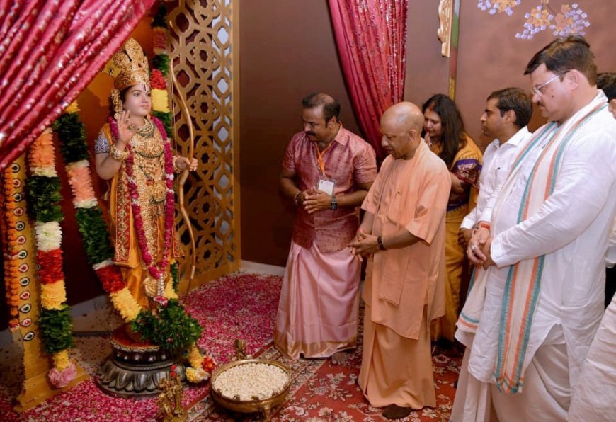 Ayodhya : त्रेतायुग जैसी भव्य हुई श्रीराम की नगरी, रामायण वैक्स म्यूजियम का उद्घाटन, 290 करोड़ से अधिक की विकास योजनाओं की सौगात मिली