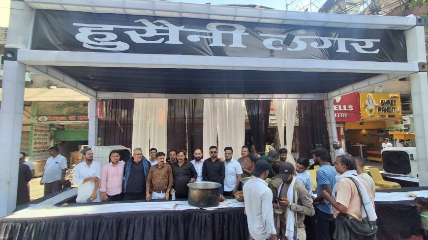 Kanpur : कानपुर में कर्बला के शहीदों की याद में लगा हुसैनी लंगर, भाईचारे की दिखी मिसाल