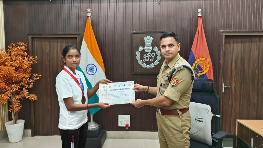 Hardoi : पुलिस खेल प्रतियोगिता में हरदोई के जवानों ने लहराया परचम, कप्तान ने दी बधाई