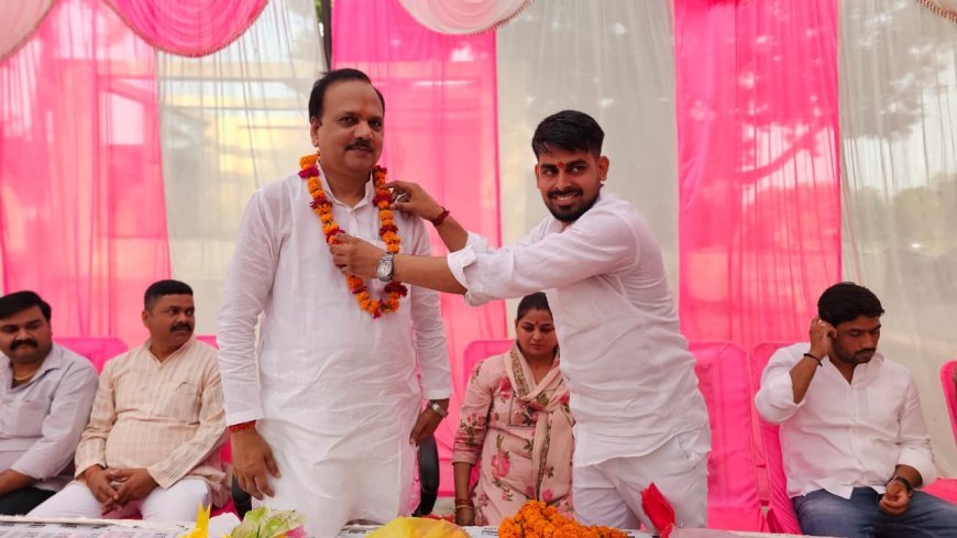 Hardoi : सवायजपुर विधानसभा के वरवन ग्राम में खाकी बाबा आश्रम के सौंदर्यीकरण कार्य का शुभारंभ