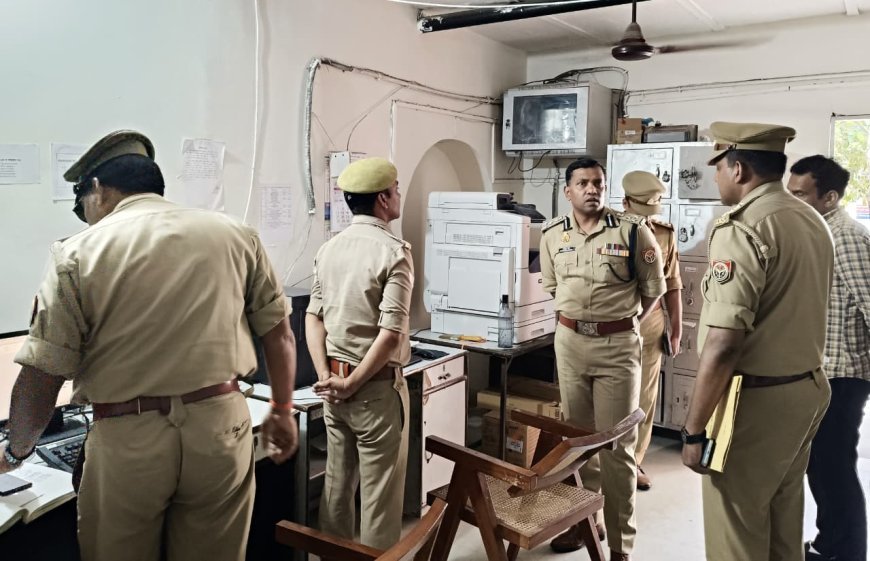 Saharanpur : डीआईजी ने थाना नागल में सुनीं जन समस्याएं, अभिलेखों और मिशन शक्ति केंद्र का किया निरीक्षण