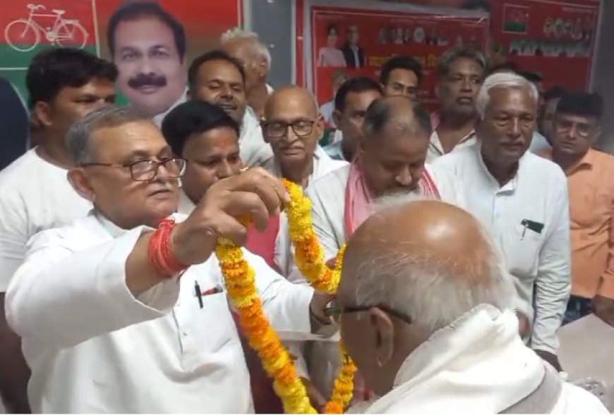 Sanatan Pandey Attack on BJP: बलिया में सपा सांसद सनातन पांडे का भाजपा पर बड़ा हमला, राम मंदिर चंदा चोरी और एनकाउंटर पर उठाए सवाल