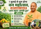 1 जुलाई से शुरू होगा वन महोत्सव, योगी सरकार चलाएगी 'आम बहार-आपके द्वार' अभियान