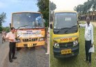 हरदोई में 'मिशन सेफ फ्यूचर' अभियान तेज, 12 स्कूली वाहनों के चालान, 6 वाहन सीज