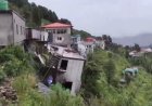सुरकंडा धाम में होटल निर्माण बना खतरा, खुदाई से भू-स्खलन; भरभरा का गिरा भवन , कई प्रतिष्ठान खाली कराए