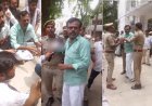 बलिया में कैबिनेट मंत्री संजय निषाद के दौरे पर भारी हंगामा, कांग्रेस कार्यकर्ताओं ने काले झंडे दिखाकर किया विरोध