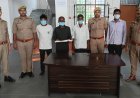 Hardoi: खेत पर मारपीट और बैंके से हमला करने वाले चार आरोपी गिरफ्तार, घटना में प्रयुक्त बांका बरामद