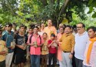Hardoi: विधायक माधवेन्द्र प्रताप सिंह 'रानू' ने किया फलदार वृक्षों का रोपण, ग्रामवासियों को वितरित किए पौधे