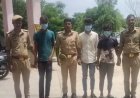 Hardoi: ई-रिक्शा सवार से मोबाइल छीनने वाले तीन लुटेरे गिरफ्तार, लूटा गया फोन और बाइक बरामद