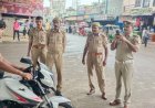 Hardoi: संडीला में यातायात पुलिस का अभियान, 43 वाहनों के चालान, 9 वाहन सीज