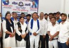 Sitapur: भीम आर्मी भारत एकता मिशन के पुनर्गठन कार्यक्रम में सैकड़ों कार्यकर्ता शामिल