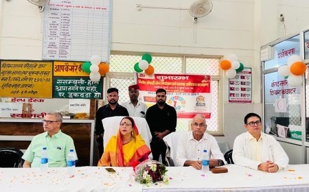 हरदोई में विशेष संचारी रोग नियंत्रण एवं दस्तक अभियान का शुभारंभ, जिला पंचायत अध्यक्ष प्रेमावती पीके वर्मा ने किया आगाज