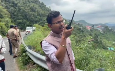 मसूरी में आपदा से निपटने की तैयारी का परीक्षण, बारिश के बीच तीन घंटे चली मॉक ड्रिल