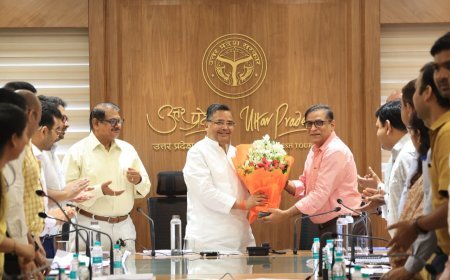 यूपी पर्यटन विभाग की समीक्षा बैठक: मंत्री जयवीर सिंह का सख्त निर्देश, लापरवाही पर होगी कड़ी कार्रवाई