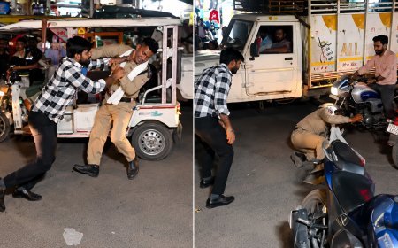 Lucknow Crime: लखनऊ में रॉन्ग साइड से आ रही कार को रोकना होमगार्ड को पड़ा भारी, युवक ने सड़क पर पटका, वीडियो वायरल